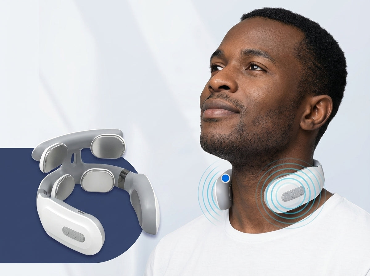 Colar de Recuperação Muscular TENS/EMS