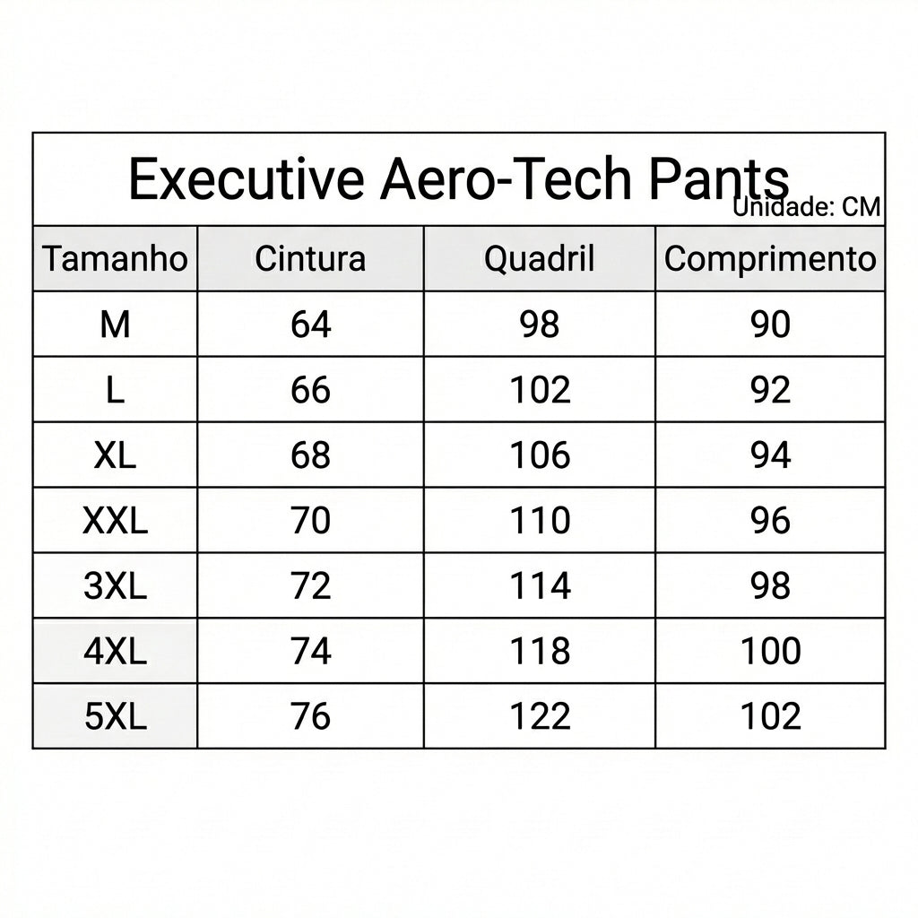 Calça Executive Aero-Tech