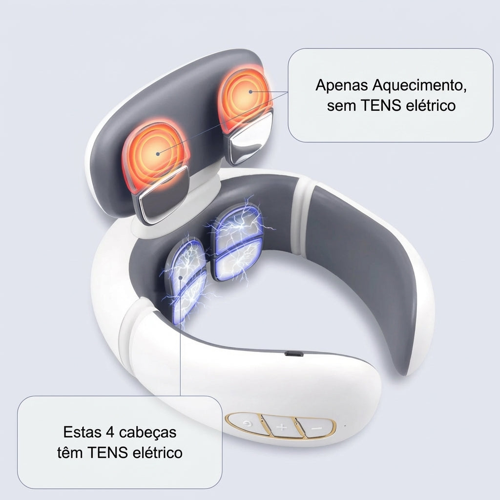 Colar de Recuperação Muscular TENS/EMS